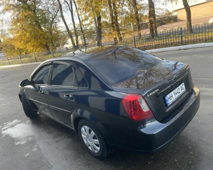 Черный Шевроле Лачетти, объемом двигателя 1.8 л и пробегом 298 тыс. км за 4200 $, фото 4 на Automoto.ua