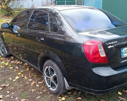 Черный Шевроле Лачетти, объемом двигателя 1.6 л и пробегом 259 тыс. км за 3500 $, фото 10 на Automoto.ua