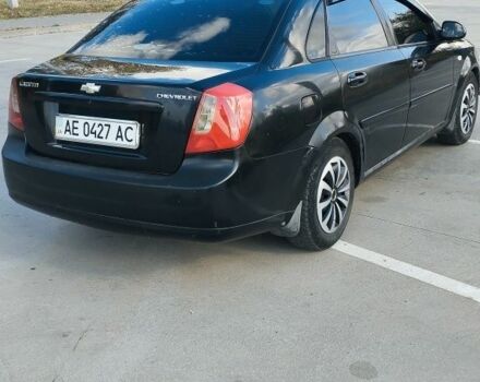 Черный Шевроле Лачетти, объемом двигателя 1.8 л и пробегом 362 тыс. км за 4209 $, фото 4 на Automoto.ua