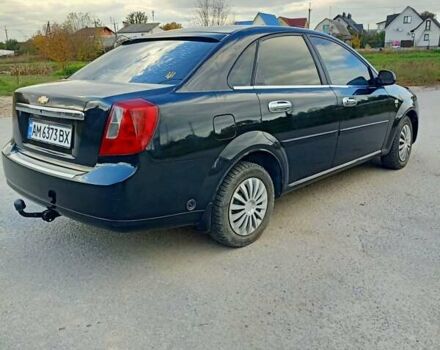 Черный Шевроле Лачетти, объемом двигателя 1.8 л и пробегом 150 тыс. км за 3200 $, фото 3 на Automoto.ua