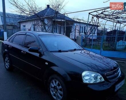 Черный Шевроле Лачетти, объемом двигателя 1.6 л и пробегом 195 тыс. км за 3350 $, фото 2 на Automoto.ua