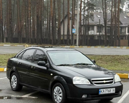 Черный Шевроле Лачетти, объемом двигателя 1.8 л и пробегом 190 тыс. км за 3650 $, фото 5 на Automoto.ua