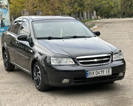Черный Шевроле Лачетти, объемом двигателя 1.8 л и пробегом 224 тыс. км за 3800 $, фото 1 на Automoto.ua