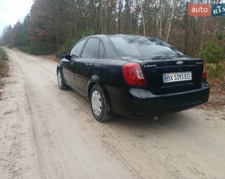 Черный Шевроле Лачетти, объемом двигателя 1.8 л и пробегом 297 тыс. км за 2450 $, фото 4 на Automoto.ua