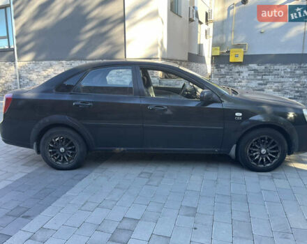 Черный Шевроле Лачетти, объемом двигателя 1.8 л и пробегом 228 тыс. км за 3000 $, фото 4 на Automoto.ua