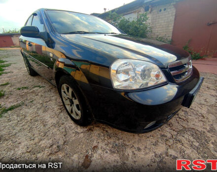 Черный Шевроле Лачетти, объемом двигателя 1.8 л и пробегом 266 тыс. км за 3450 $, фото 3 на Automoto.ua