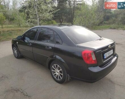 Черный Шевроле Лачетти, объемом двигателя 1.8 л и пробегом 297 тыс. км за 6100 $, фото 5 на Automoto.ua