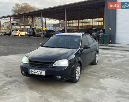 Черный Шевроле Лачетти, объемом двигателя 1.8 л и пробегом 180 тыс. км за 2850 $, фото 1 на Automoto.ua