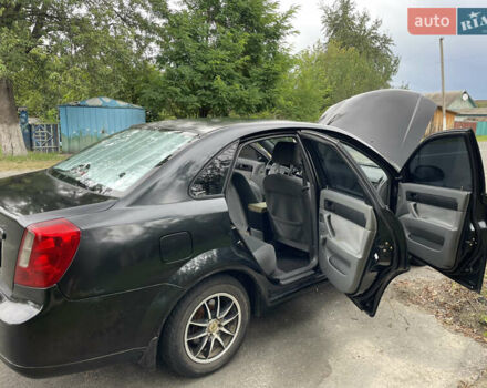 Чорний Шевроле Лачетті, об'ємом двигуна 1.6 л та пробігом 248 тис. км за 3333 $, фото 9 на Automoto.ua