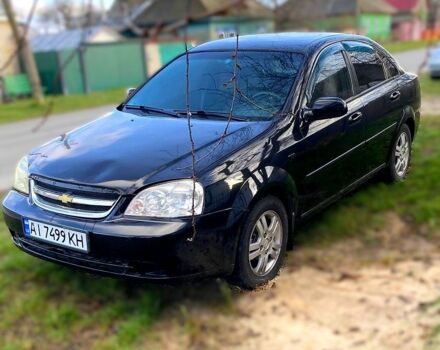 Черный Шевроле Лачетти, объемом двигателя 1.6 л и пробегом 340 тыс. км за 2400 $, фото 3 на Automoto.ua
