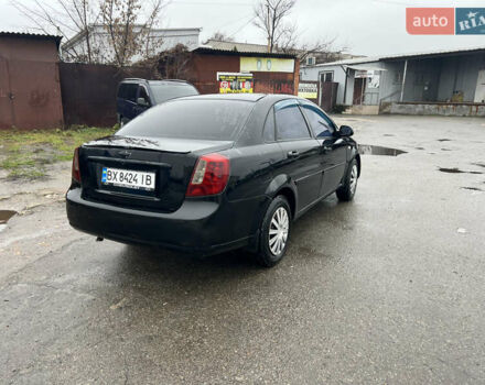 Черный Шевроле Лачетти, объемом двигателя 1.6 л и пробегом 220 тыс. км за 3300 $, фото 5 на Automoto.ua