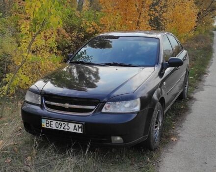 Черный Шевроле Лачетти, объемом двигателя 1.8 л и пробегом 300 тыс. км за 2850 $, фото 1 на Automoto.ua