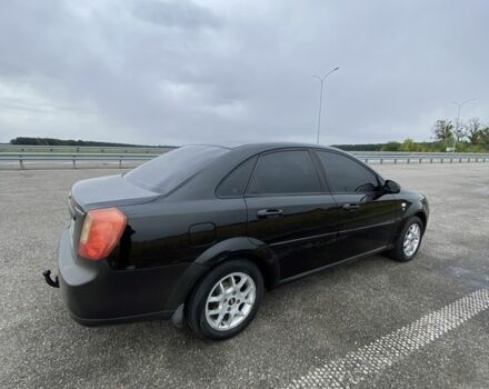 Черный Шевроле Лачетти, объемом двигателя 1.6 л и пробегом 170 тыс. км за 3800 $, фото 4 на Automoto.ua