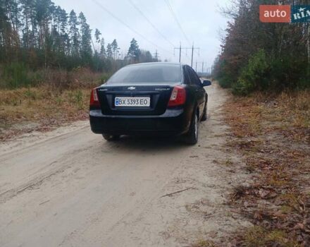 Черный Шевроле Лачетти, объемом двигателя 1.8 л и пробегом 297 тыс. км за 2450 $, фото 5 на Automoto.ua