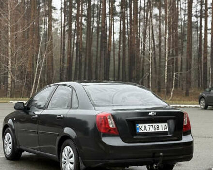 Черный Шевроле Лачетти, объемом двигателя 1.8 л и пробегом 190 тыс. км за 3650 $, фото 2 на Automoto.ua