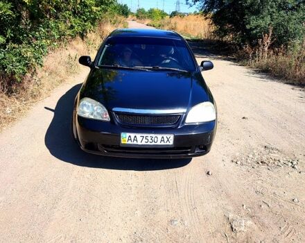 Черный Шевроле Лачетти, объемом двигателя 1.6 л и пробегом 230 тыс. км за 3000 $, фото 3 на Automoto.ua