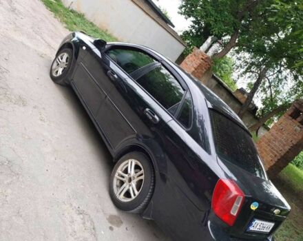 Черный Шевроле Лачетти, объемом двигателя 1.6 л и пробегом 360 тыс. км за 3200 $, фото 1 на Automoto.ua