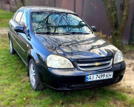 Черный Шевроле Лачетти, объемом двигателя 1.6 л и пробегом 340 тыс. км за 2400 $, фото 2 на Automoto.ua