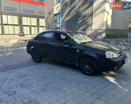 Черный Шевроле Лачетти, объемом двигателя 1.8 л и пробегом 228 тыс. км за 3000 $, фото 1 на Automoto.ua