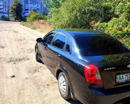 Черный Шевроле Лачетти, объемом двигателя 1.6 л и пробегом 230 тыс. км за 3000 $, фото 1 на Automoto.ua