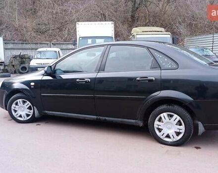 Черный Шевроле Лачетти, объемом двигателя 1.6 л и пробегом 235 тыс. км за 2700 $, фото 3 на Automoto.ua