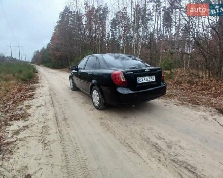 Черный Шевроле Лачетти, объемом двигателя 1.8 л и пробегом 297 тыс. км за 2450 $, фото 1 на Automoto.ua