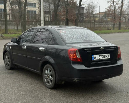 Черный Шевроле Лачетти, объемом двигателя 1.8 л и пробегом 230 тыс. км за 3200 $, фото 5 на Automoto.ua