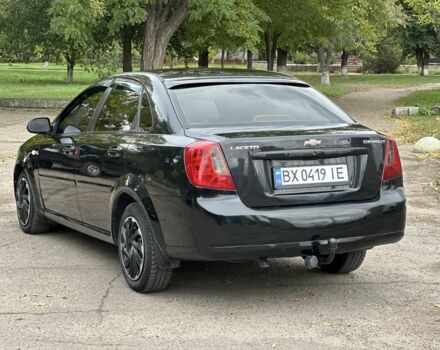Черный Шевроле Лачетти, объемом двигателя 1.8 л и пробегом 224 тыс. км за 3800 $, фото 2 на Automoto.ua