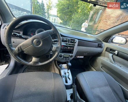 Черный Шевроле Лачетти, объемом двигателя 1.8 л и пробегом 228 тыс. км за 3000 $, фото 15 на Automoto.ua