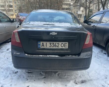 Черный Шевроле Лачетти, объемом двигателя 1.6 л и пробегом 359 тыс. км за 3500 $, фото 3 на Automoto.ua