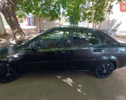 Черный Шевроле Лачетти, объемом двигателя 1.8 л и пробегом 200 тыс. км за 4300 $, фото 4 на Automoto.ua