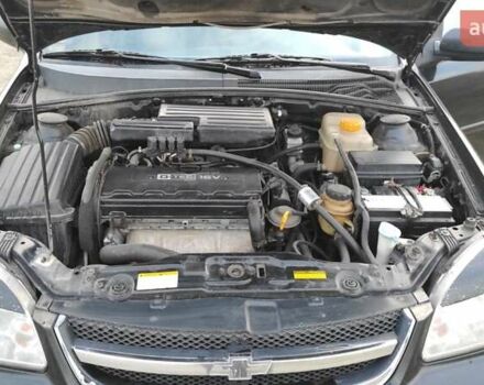 Черный Шевроле Лачетти, объемом двигателя 1.8 л и пробегом 390 тыс. км за 3100 $, фото 12 на Automoto.ua