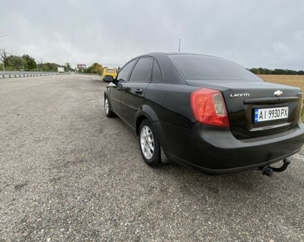 Черный Шевроле Лачетти, объемом двигателя 1.6 л и пробегом 170 тыс. км за 3800 $, фото 3 на Automoto.ua