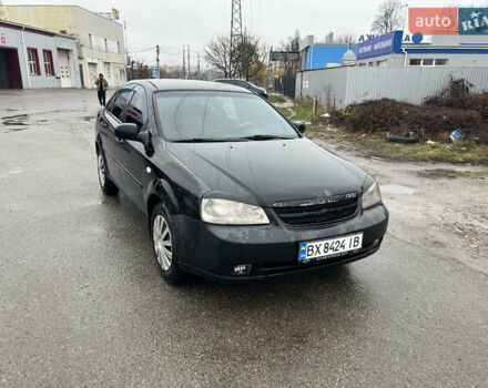 Черный Шевроле Лачетти, объемом двигателя 1.6 л и пробегом 220 тыс. км за 3300 $, фото 4 на Automoto.ua