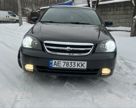 Черный Шевроле Лачетти, объемом двигателя 1.8 л и пробегом 210 тыс. км за 4650 $, фото 4 на Automoto.ua