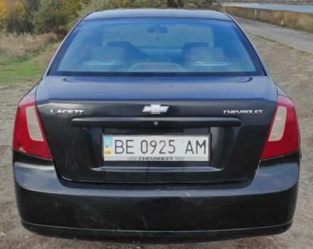 Черный Шевроле Лачетти, объемом двигателя 1.8 л и пробегом 300 тыс. км за 2850 $, фото 2 на Automoto.ua