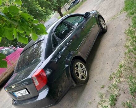 Черный Шевроле Лачетти, объемом двигателя 1.6 л и пробегом 360 тыс. км за 3200 $, фото 5 на Automoto.ua