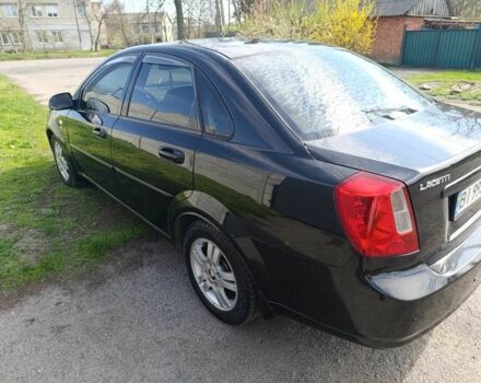 Черный Шевроле Лачетти, объемом двигателя 1.8 л и пробегом 241 тыс. км за 4500 $, фото 1 на Automoto.ua
