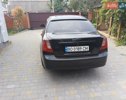 Черный Шевроле Лачетти, объемом двигателя 1.6 л и пробегом 293 тыс. км за 3700 $, фото 5 на Automoto.ua