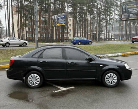 Черный Шевроле Лачетти, объемом двигателя 1.8 л и пробегом 190 тыс. км за 3650 $, фото 4 на Automoto.ua