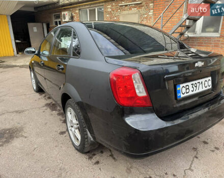 Черный Шевроле Лачетти, объемом двигателя 1.8 л и пробегом 220 тыс. км за 2999 $, фото 7 на Automoto.ua