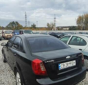 Черный Шевроле Лачетти, объемом двигателя 1.8 л и пробегом 190 тыс. км за 2900 $, фото 5 на Automoto.ua