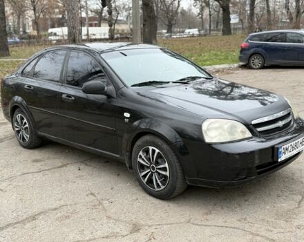 Черный Шевроле Лачетти, объемом двигателя 1.6 л и пробегом 260 тыс. км за 2750 $, фото 2 на Automoto.ua