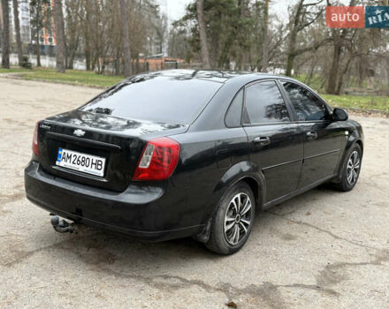 Черный Шевроле Лачетти, объемом двигателя 1.6 л и пробегом 260 тыс. км за 2900 $, фото 3 на Automoto.ua