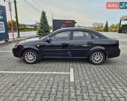 Черный Шевроле Лачетти, объемом двигателя 1.6 л и пробегом 380 тыс. км за 3990 $, фото 5 на Automoto.ua