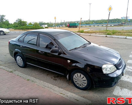 Черный Шевроле Лачетти, объемом двигателя 1.6 л и пробегом 350 тыс. км за 3000 $, фото 4 на Automoto.ua