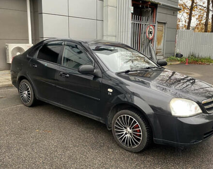 Черный Шевроле Лачетти, объемом двигателя 1.6 л и пробегом 154 тыс. км за 4800 $, фото 8 на Automoto.ua