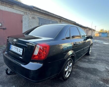 Черный Шевроле Лачетти, объемом двигателя 1.8 л и пробегом 300 тыс. км за 3950 $, фото 3 на Automoto.ua