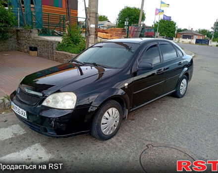 Черный Шевроле Лачетти, объемом двигателя 1.6 л и пробегом 350 тыс. км за 3000 $, фото 2 на Automoto.ua