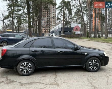 Черный Шевроле Лачетти, объемом двигателя 1.6 л и пробегом 260 тыс. км за 2900 $, фото 4 на Automoto.ua